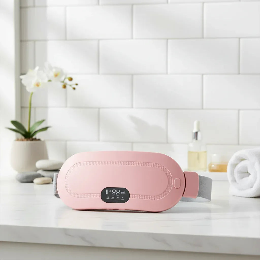 Ceinture Chauffante Vibrante – Chaleur & Massage Abdominal - lunéalab