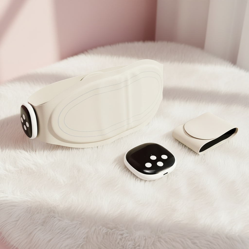 Ceinture EMS beige - Vue produit